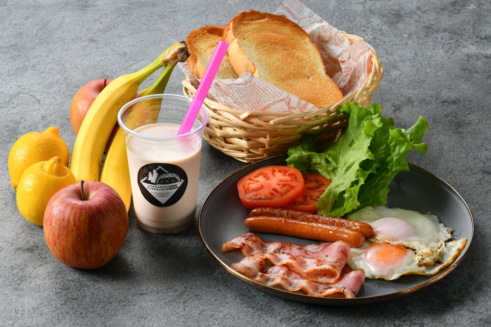 朝食